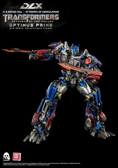 TRANSFORMERS: REVENGE OF THE FALLEN – FIGURA DLX OPTIMUS PRIME 28 CM (THREEZERO)