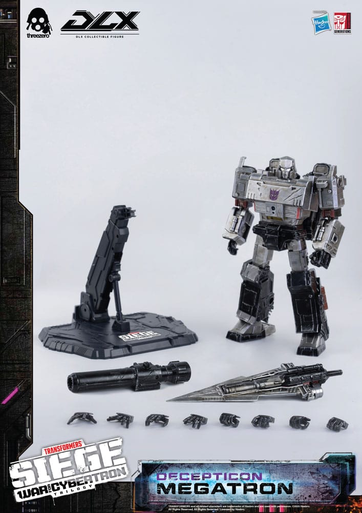 MEGATRON – FIGURA 1/6 DLX 25 CM (THREEZERO – TRANSFORMERS: WAR FOR CYBERTRON)