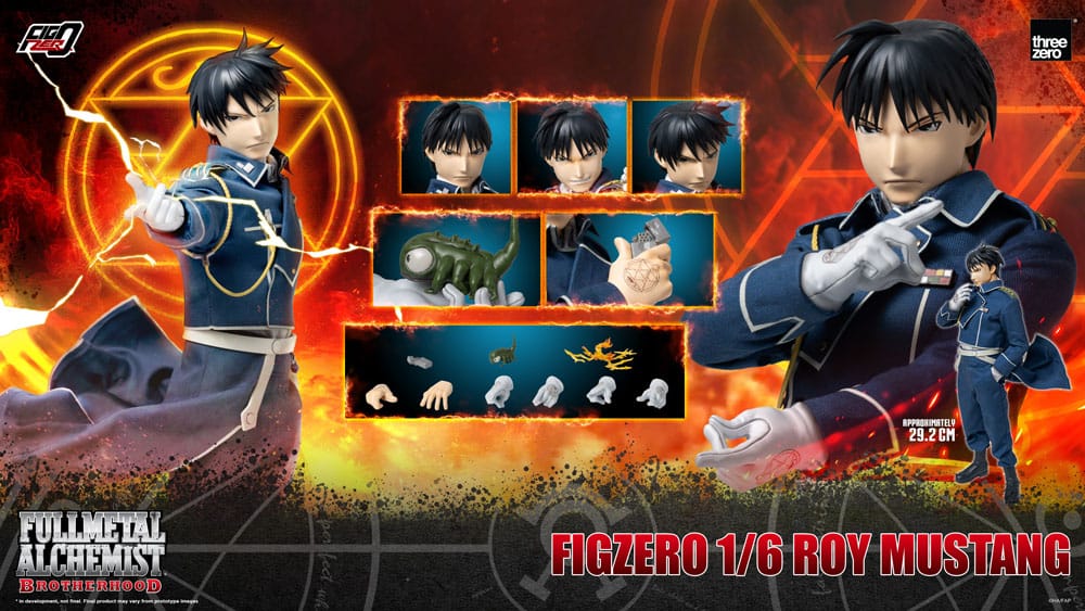 ROY MUSTANG – FIGURA 1/6 (THREEZERO – FULLMETAL ALCHEMIST: BROTHERHOOD)