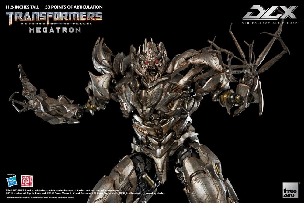 MEGATRON – FIGURA DLX 28 CM (THREEZERO – TRANSFORMERS: LA VENGANZA DE LOS CAÍDOS)