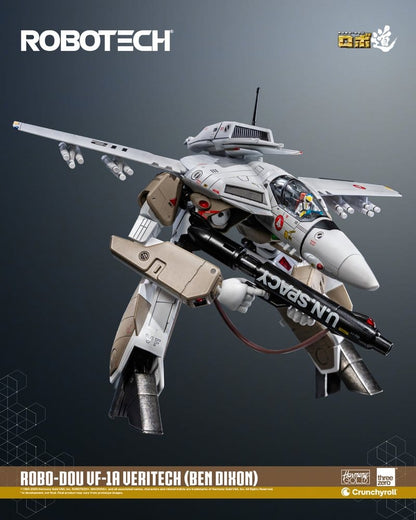 ROBO-DOU VF-1A VERITECH (BEN DIXON) – FIGURA ROBOTECH 20 CM (THREEZERO)