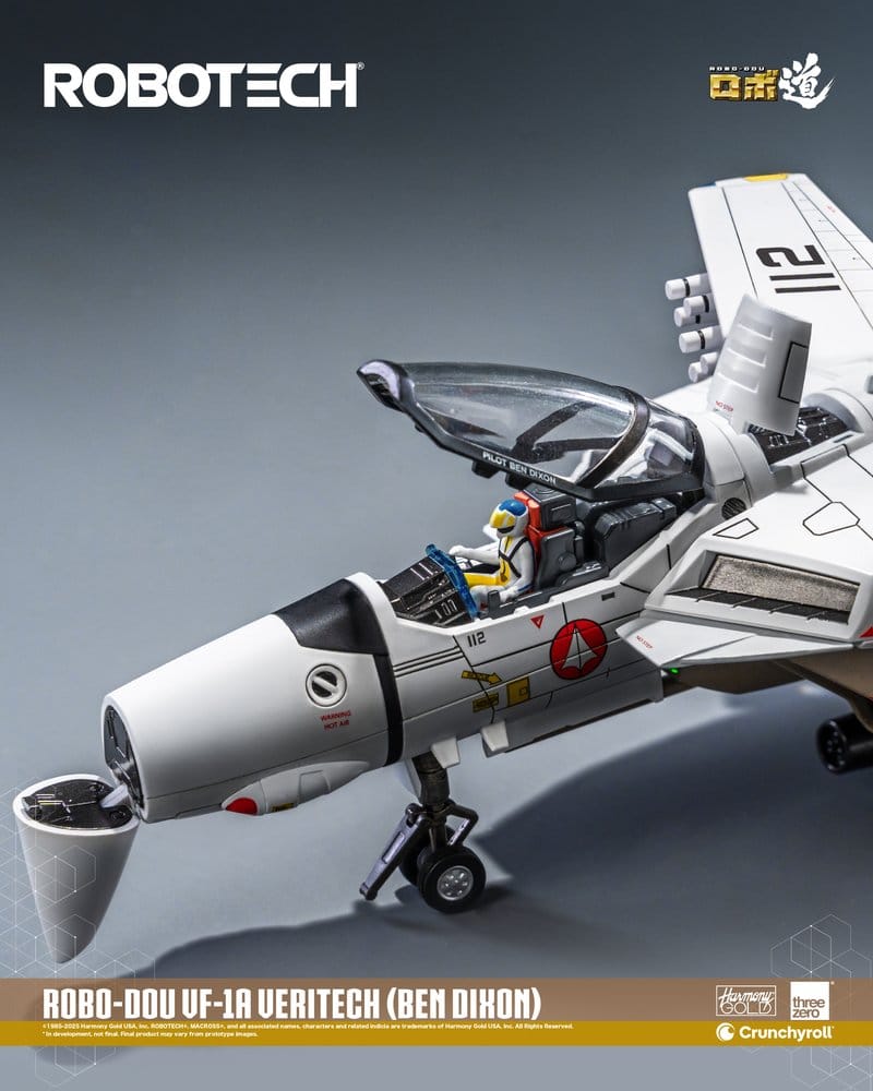 ROBO-DOU VF-1A VERITECH (BEN DIXON) – FIGURA ROBOTECH 20 CM (THREEZERO)