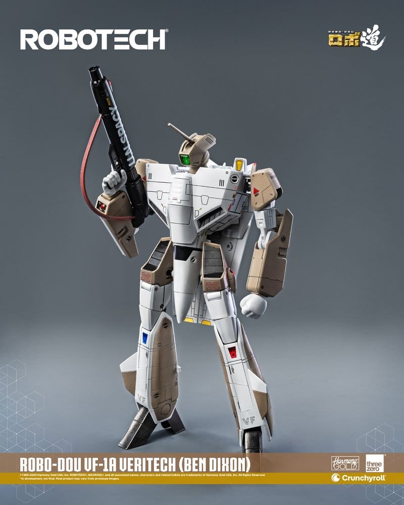 ROBO-DOU VF-1A VERITECH (BEN DIXON) – FIGURA ROBOTECH 20 CM (THREEZERO)