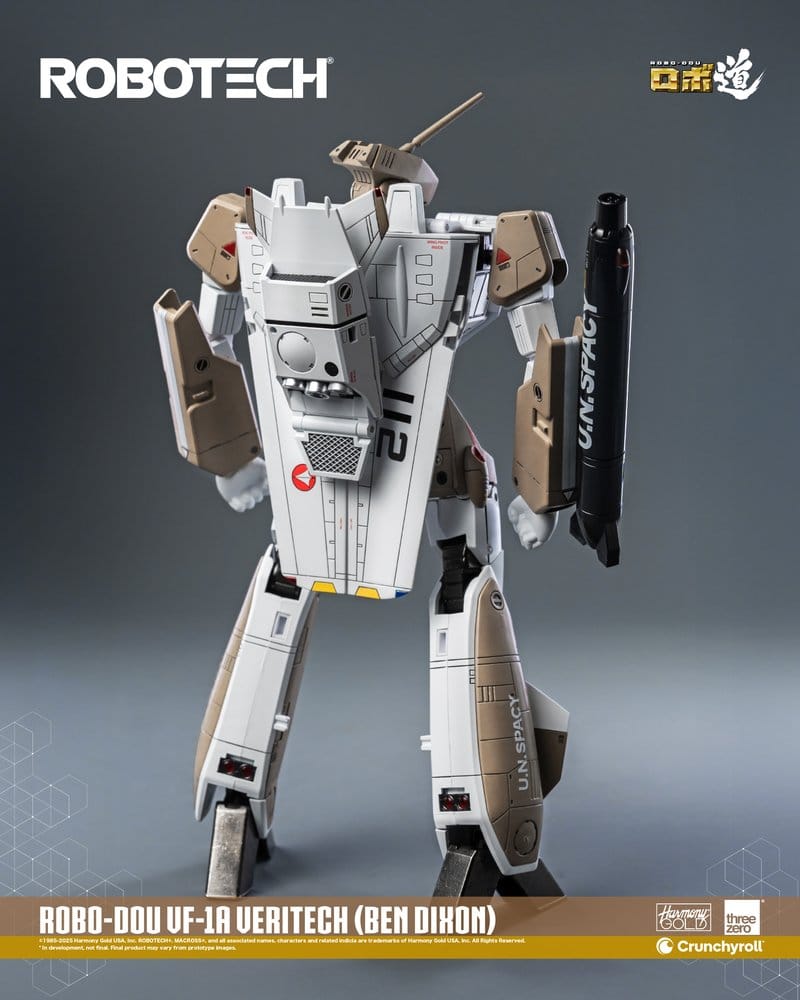 ROBO-DOU VF-1A VERITECH (BEN DIXON) – FIGURA ROBOTECH 20 CM (THREEZERO)