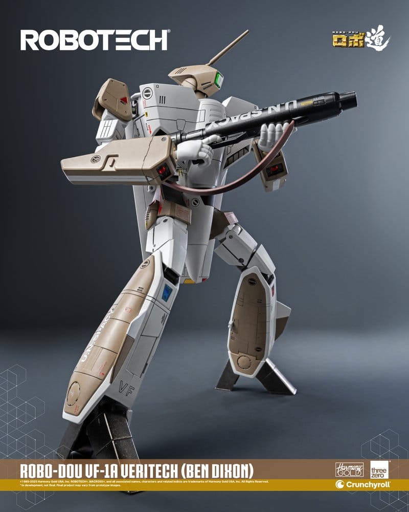 ROBO-DOU VF-1A VERITECH (BEN DIXON) – FIGURA ROBOTECH 20 CM (THREEZERO)