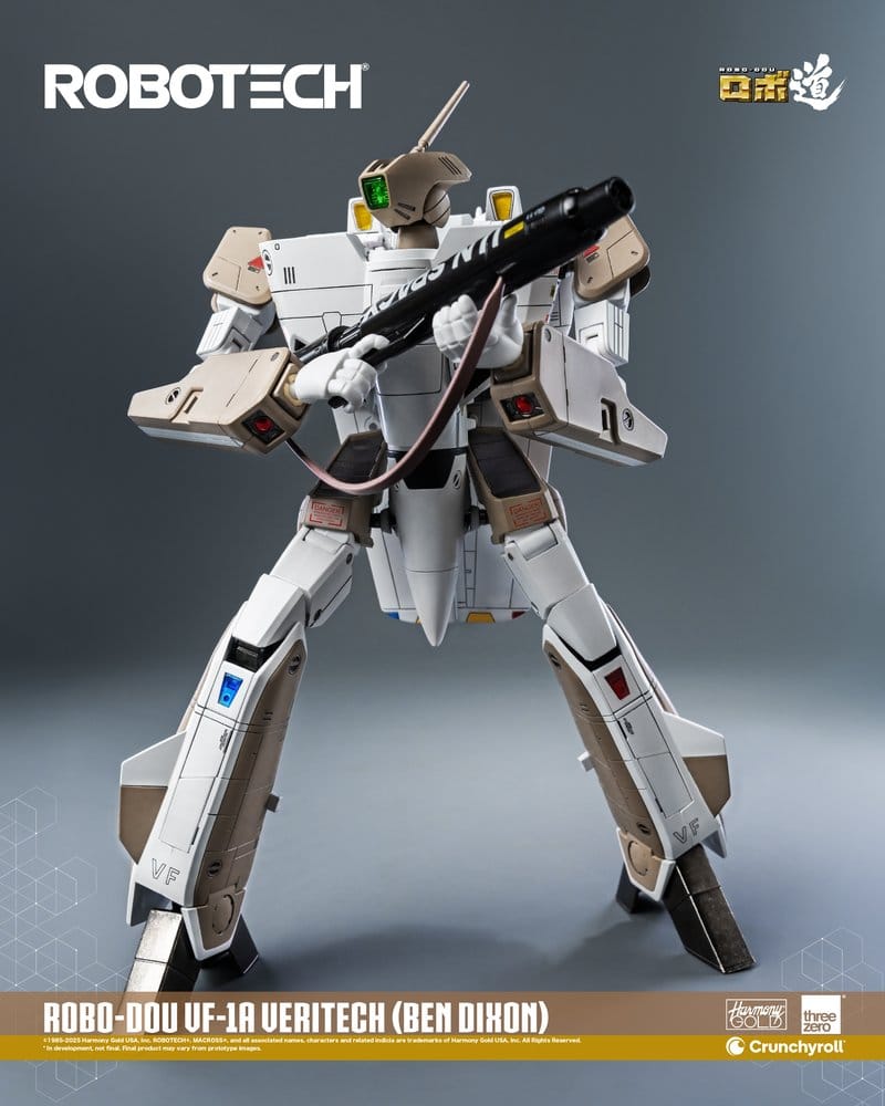 ROBO-DOU VF-1A VERITECH (BEN DIXON) – FIGURA ROBOTECH 20 CM (THREEZERO)