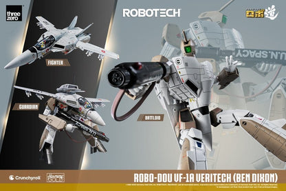 ROBO-DOU VF-1A VERITECH (BEN DIXON) – FIGURA ROBOTECH 20 CM (THREEZERO)
