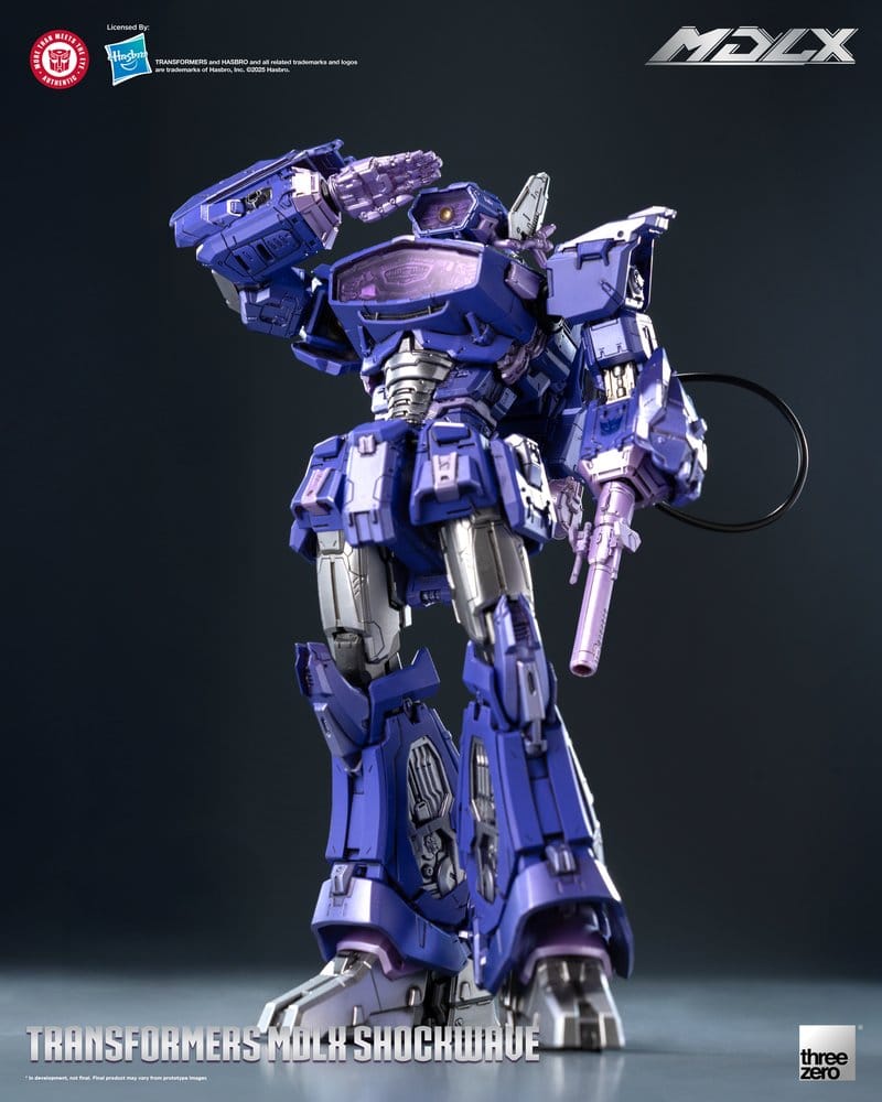 SHOCKWAVE – FIGURA TRANSFORMERS MDLX 19 CM (THREEZERO)