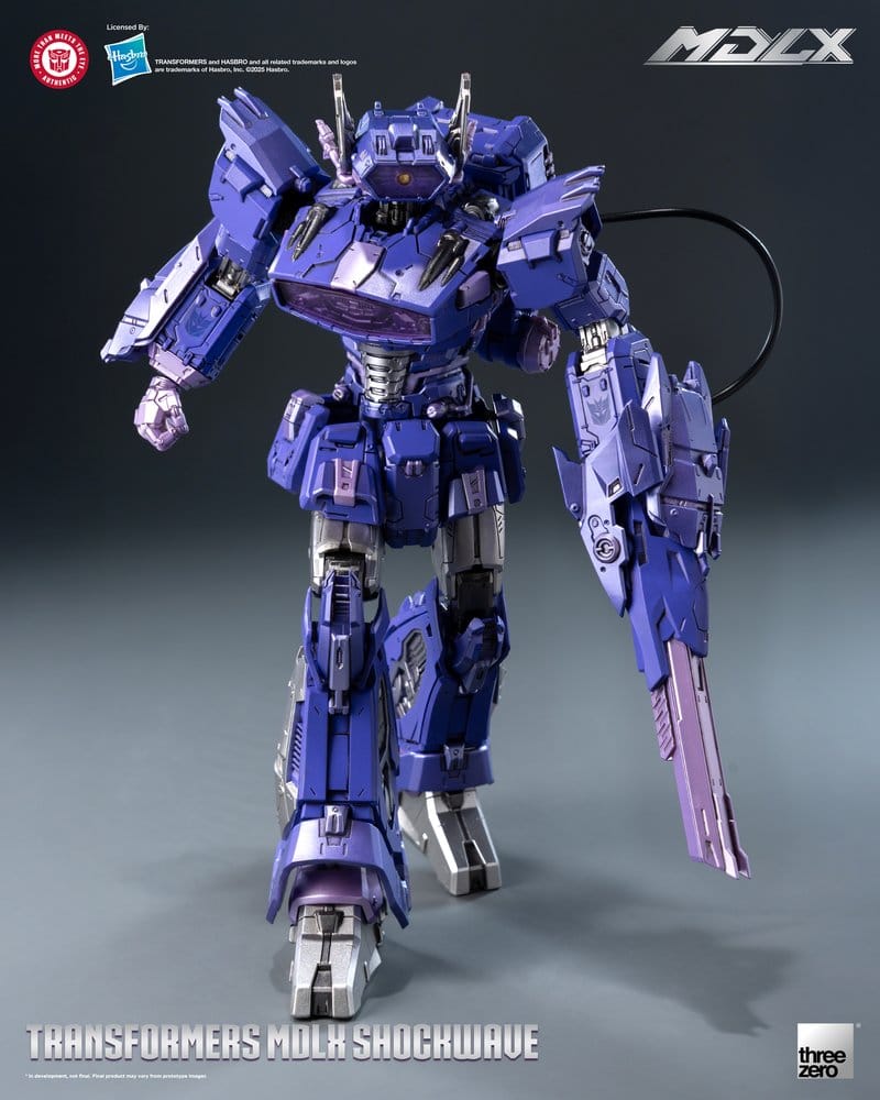 SHOCKWAVE – FIGURA TRANSFORMERS MDLX 19 CM (THREEZERO)