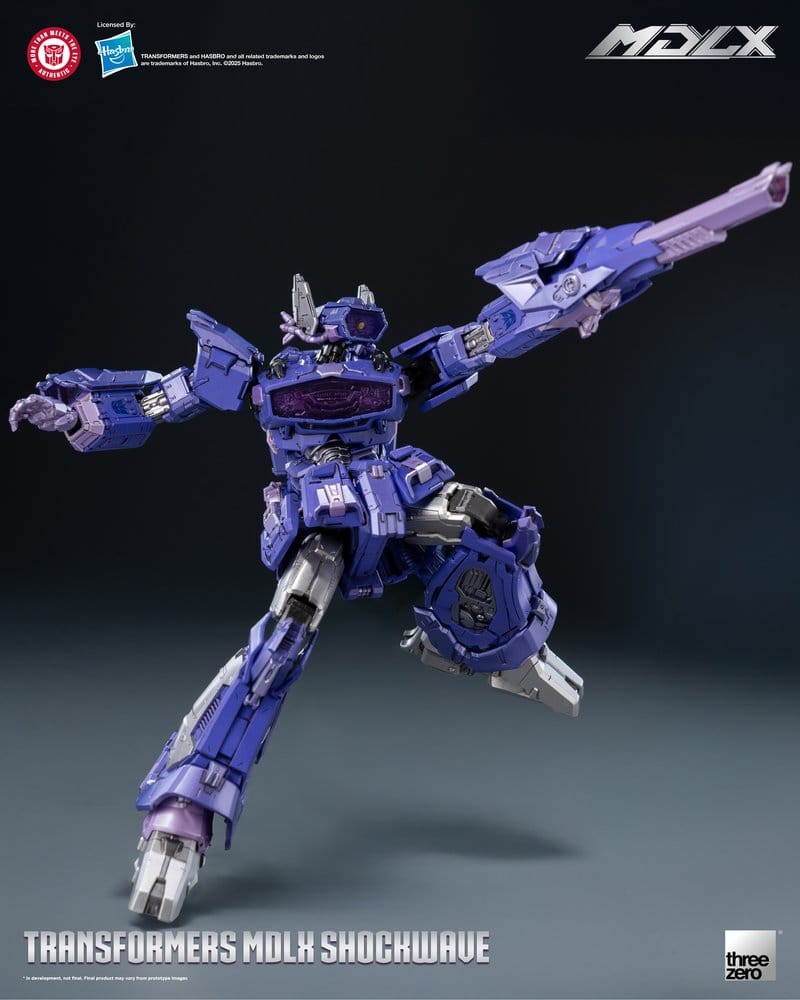 SHOCKWAVE – FIGURA TRANSFORMERS MDLX 19 CM (THREEZERO)