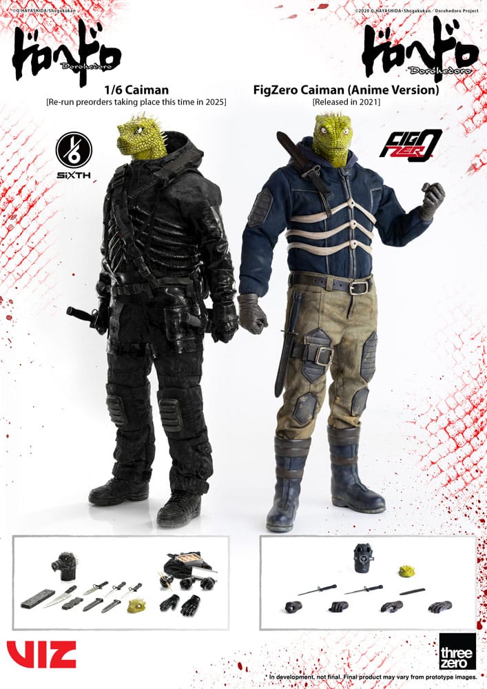 CAIMAN – FIGURA FIGZERO 1/6 36 CM (THREEZERO – DOROHEDORO)