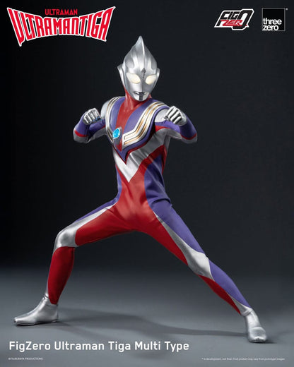 ULTRAMAN TIGA MULTI TYPE – FIGURA FIGZERO 1/6 32 CM (THREEZERO – ULTRAMAN)