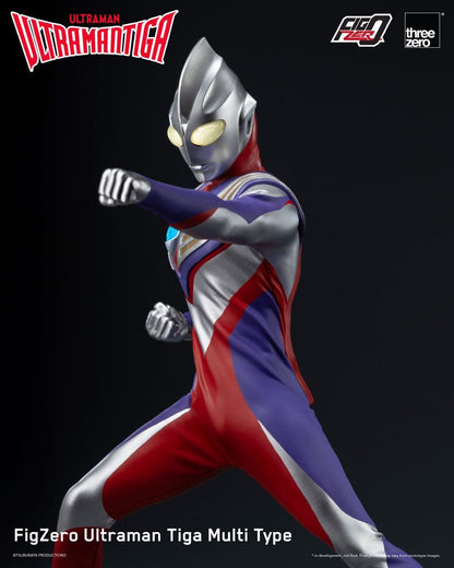 ULTRAMAN TIGA MULTI TYPE – FIGURA FIGZERO 1/6 32 CM (THREEZERO – ULTRAMAN)