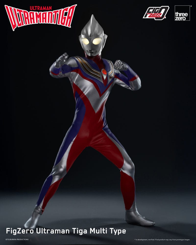 ULTRAMAN TIGA MULTI TYPE – FIGURA FIGZERO 1/6 32 CM (THREEZERO – ULTRAMAN)