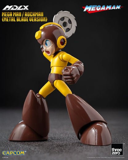 MEGA MAN – FIGURA MDLX 10 CM (THREEZERO – METAL BLADE VERSION)