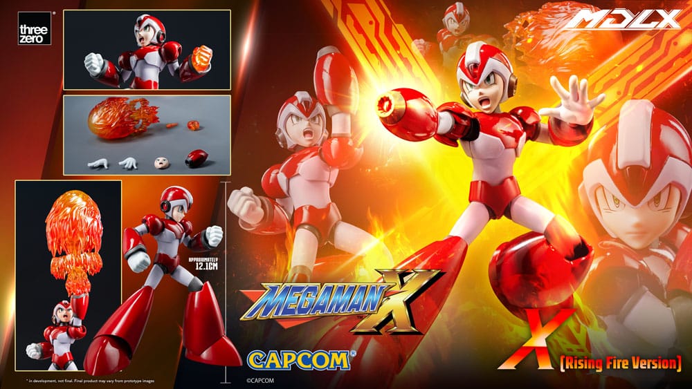 MEGA MAN X – FIGURA MDLX (THREEZERO – MEGA MAN) 12 CM