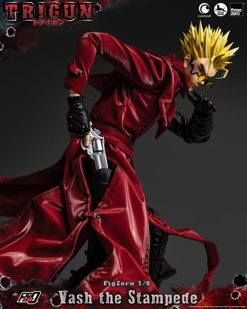 VASH THE STAMPEDE – FIGURA 1/6 31 CM (TRIGUN FIGZERO – THREEZERO)