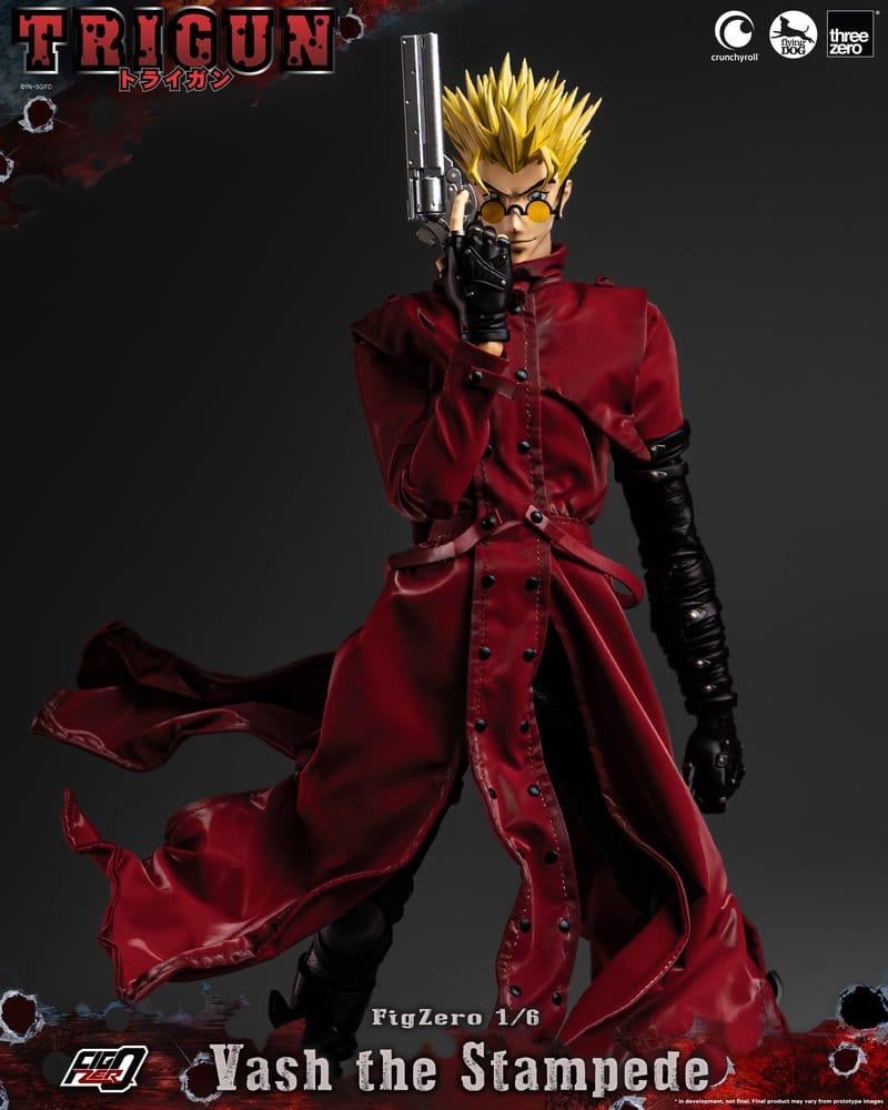 VASH THE STAMPEDE – FIGURA 1/6 31 CM (TRIGUN FIGZERO – THREEZERO)