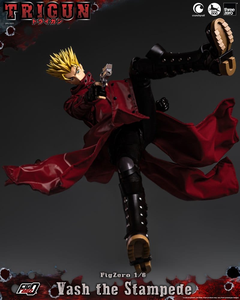 VASH THE STAMPEDE – FIGURA 1/6 31 CM (TRIGUN FIGZERO – THREEZERO)