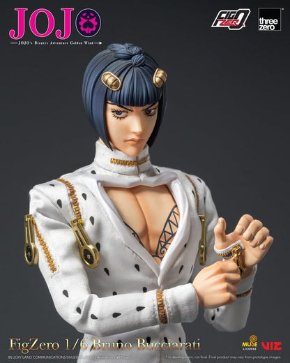 BRUNO BUCCIARATI – FIGURA JOJO’S BIZARRE ADVENTURE FIGZERO 1/6 31 CM (THREEZERO)