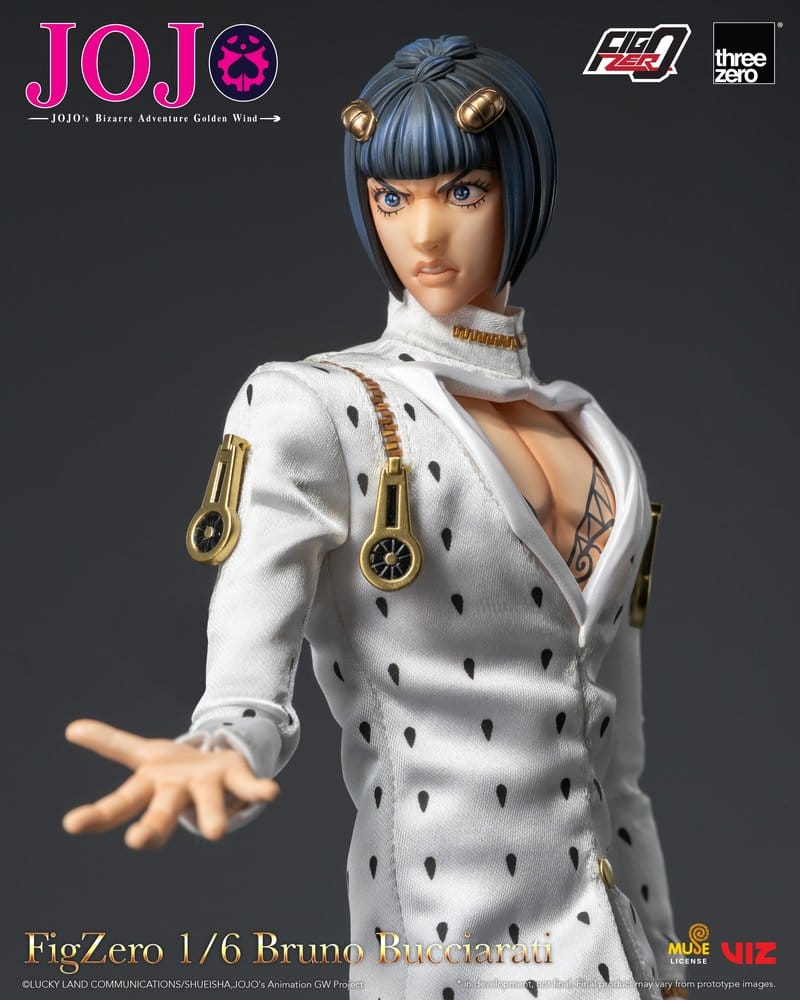 BRUNO BUCCIARATI – FIGURA JOJO’S BIZARRE ADVENTURE FIGZERO 1/6 31 CM (THREEZERO)