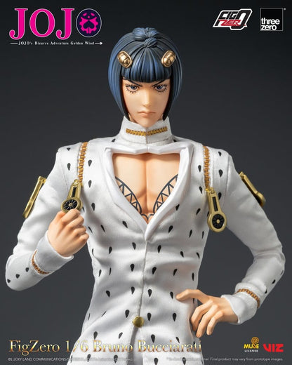 BRUNO BUCCIARATI – FIGURA JOJO’S BIZARRE ADVENTURE FIGZERO 1/6 31 CM (THREEZERO)