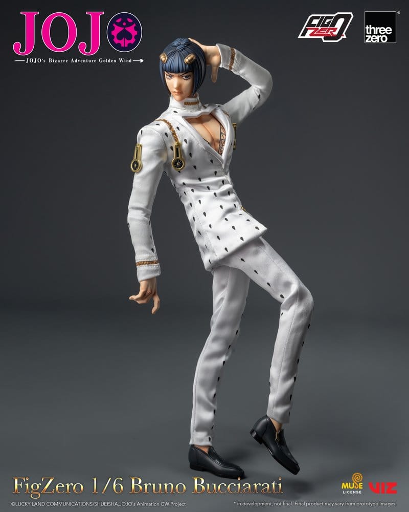 BRUNO BUCCIARATI – FIGURA JOJO’S BIZARRE ADVENTURE FIGZERO 1/6 31 CM (THREEZERO)