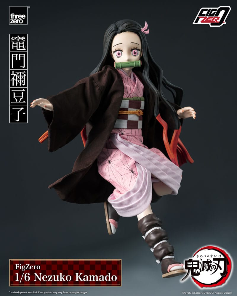 NEZUKO KAMADO – FIGURA FIGZERO 1/6 (THREEZERO – DEMON SLAYER) 26 CM