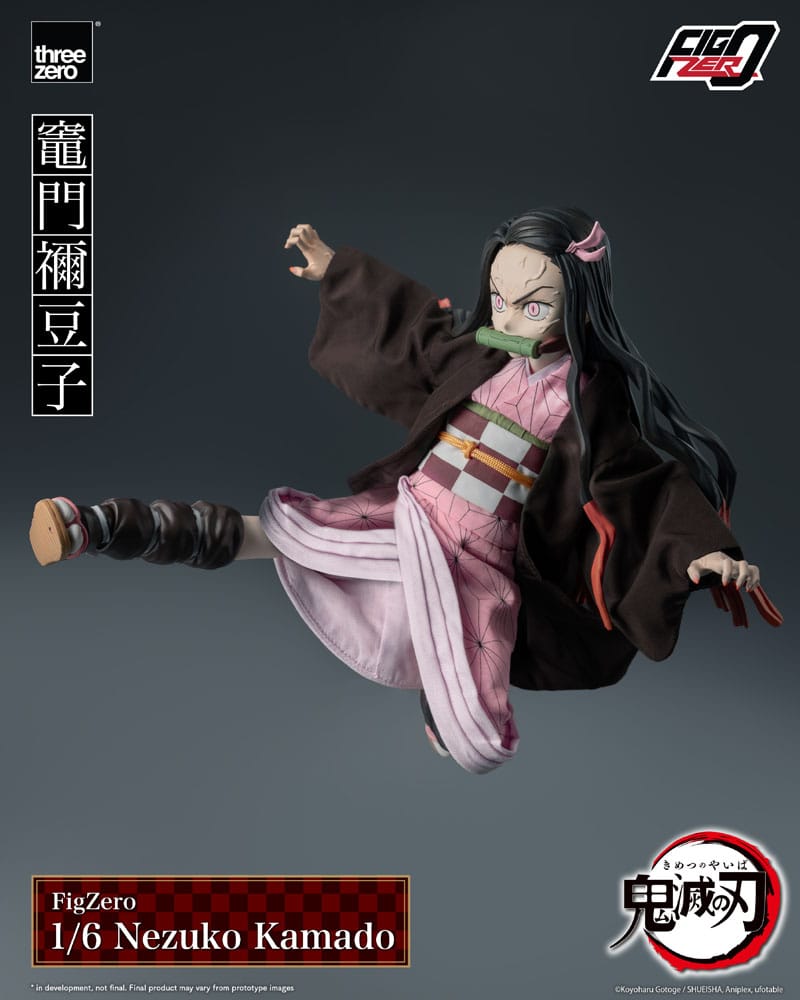 NEZUKO KAMADO – FIGURA FIGZERO 1/6 (THREEZERO – DEMON SLAYER) 26 CM