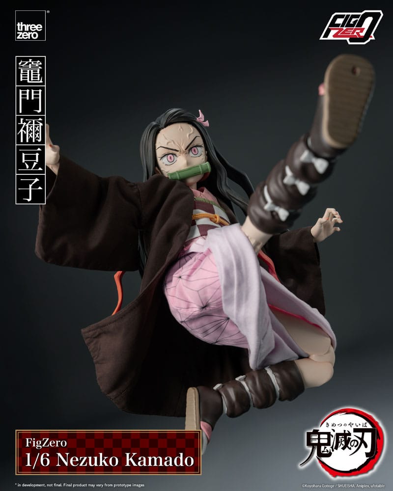 NEZUKO KAMADO – FIGURA FIGZERO 1/6 (THREEZERO – DEMON SLAYER) 26 CM