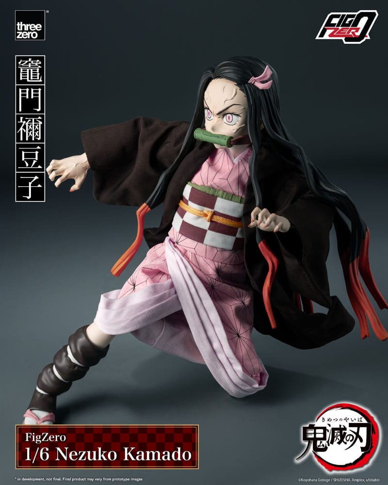 NEZUKO KAMADO – FIGURA FIGZERO 1/6 (THREEZERO – DEMON SLAYER) 26 CM