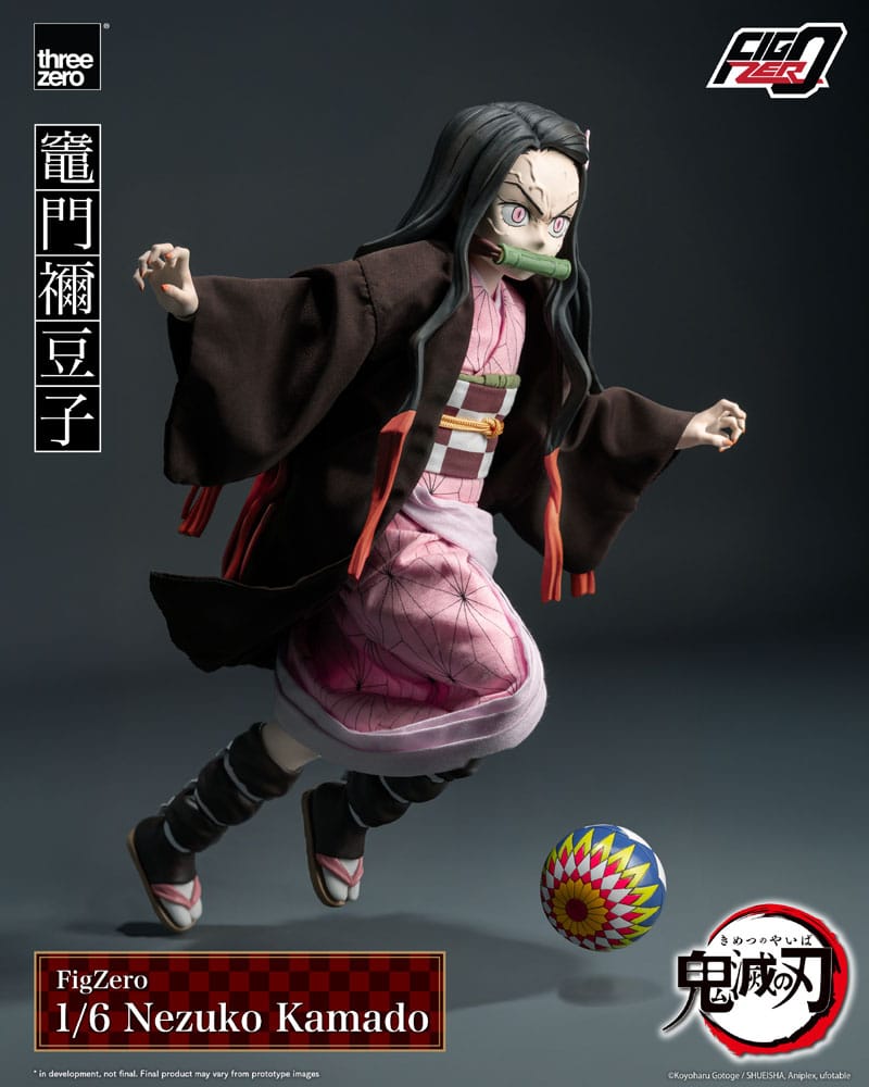 NEZUKO KAMADO – FIGURA FIGZERO 1/6 (THREEZERO – DEMON SLAYER) 26 CM
