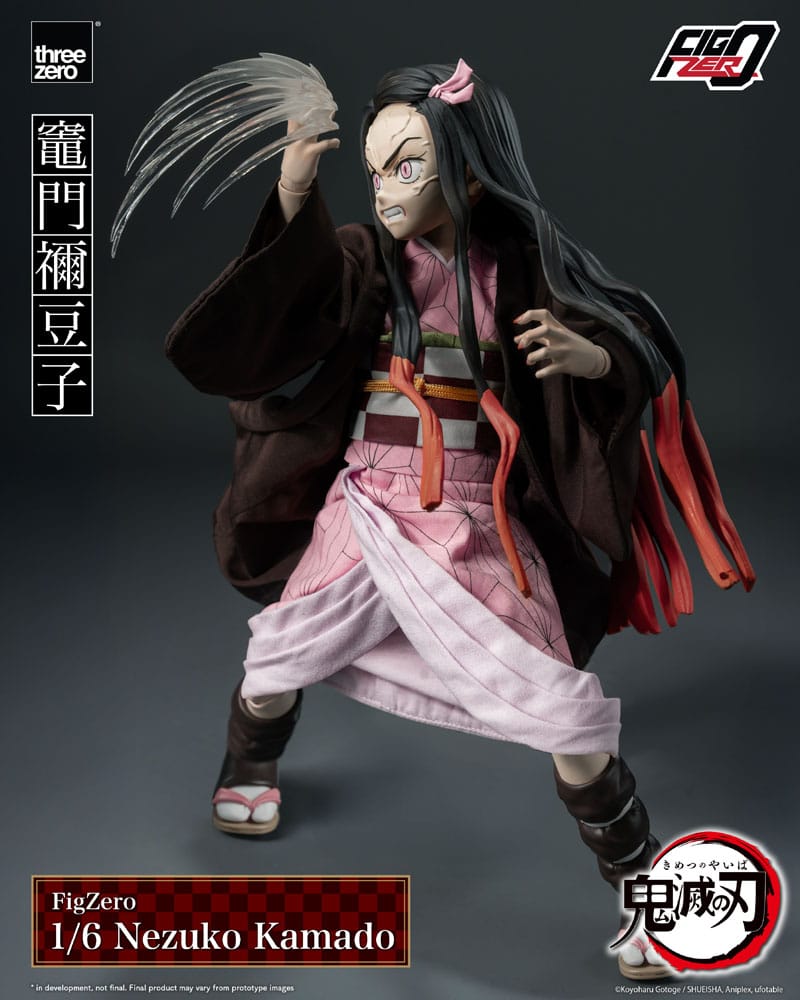 NEZUKO KAMADO – FIGURA FIGZERO 1/6 (THREEZERO – DEMON SLAYER) 26 CM