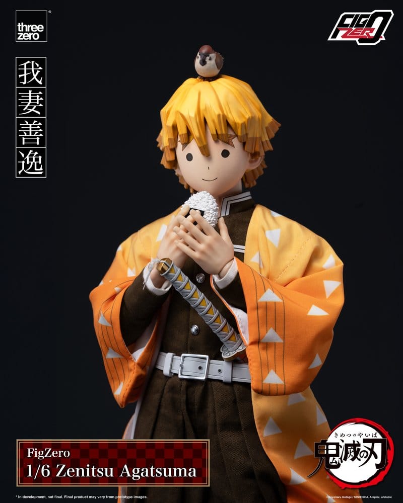 ZENITSU AGATSUMA FIGURA 1/6 FIGZERO DEMON SLAYER: KIMETSU NO YAIBA 28 CM