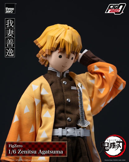 ZENITSU AGATSUMA FIGURA 1/6 FIGZERO DEMON SLAYER: KIMETSU NO YAIBA 28 CM