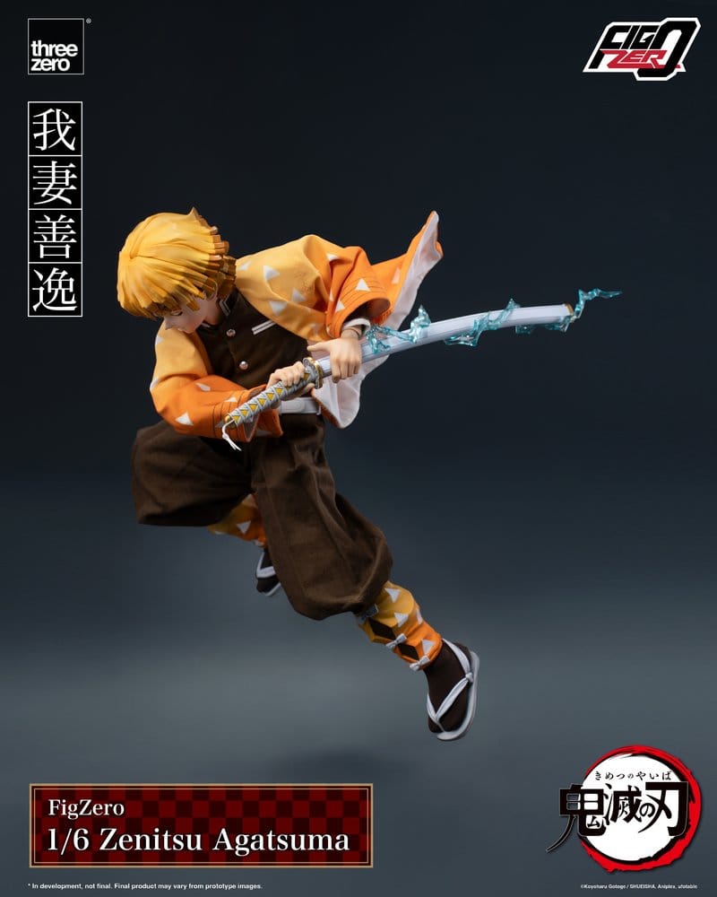 ZENITSU AGATSUMA FIGURA 1/6 FIGZERO DEMON SLAYER: KIMETSU NO YAIBA 28 CM