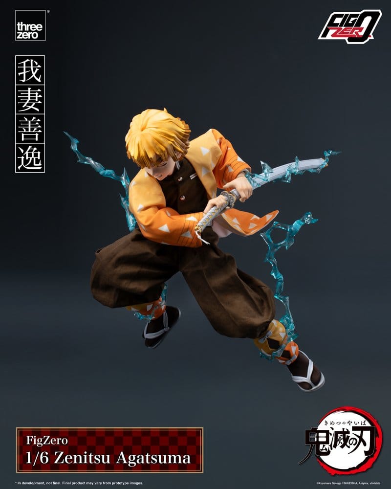 ZENITSU AGATSUMA FIGURA 1/6 FIGZERO DEMON SLAYER: KIMETSU NO YAIBA 28 CM