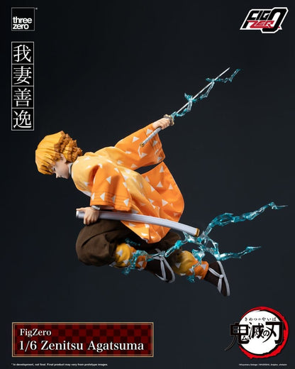 ZENITSU AGATSUMA FIGURA 1/6 FIGZERO DEMON SLAYER: KIMETSU NO YAIBA 28 CM