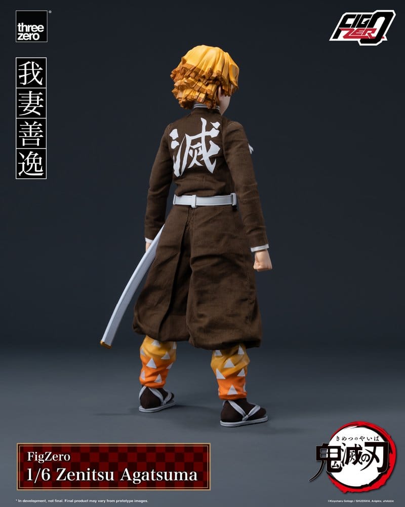 ZENITSU AGATSUMA FIGURA 1/6 FIGZERO DEMON SLAYER: KIMETSU NO YAIBA 28 CM