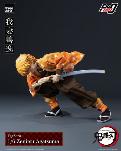 ZENITSU AGATSUMA FIGURA 1/6 FIGZERO DEMON SLAYER: KIMETSU NO YAIBA 28 CM