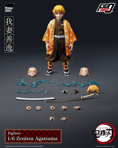 ZENITSU AGATSUMA FIGURA 1/6 FIGZERO DEMON SLAYER: KIMETSU NO YAIBA 28 CM