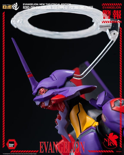 EVANGELION TEST TYPE-01 PSEUDO DMS PHASE FIGURA ROBO-DOU REBUILD OF EVANGELION 25 CM