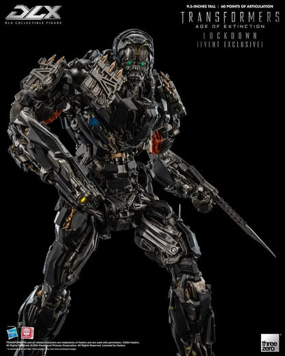 LOCKDOWN FIGURA DLX 24 CM – TRANSFORMERS: AGE OF EXTINCTION – THREEZERO