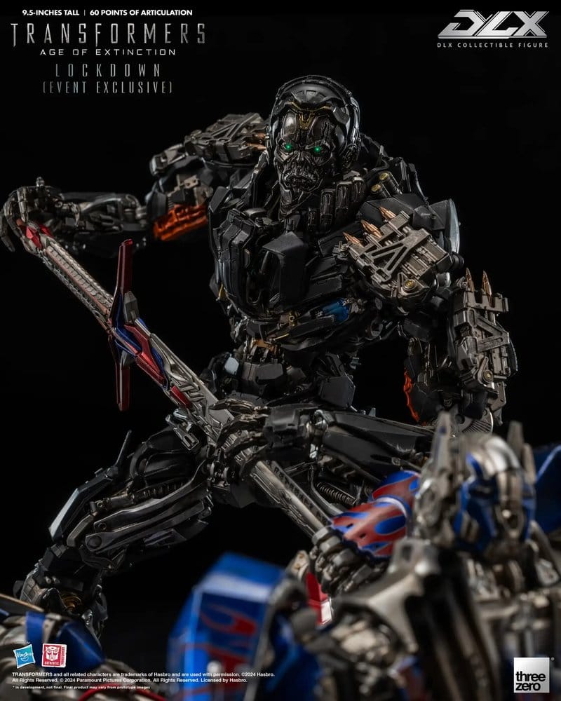 LOCKDOWN FIGURA DLX 24 CM – TRANSFORMERS: AGE OF EXTINCTION – THREEZERO