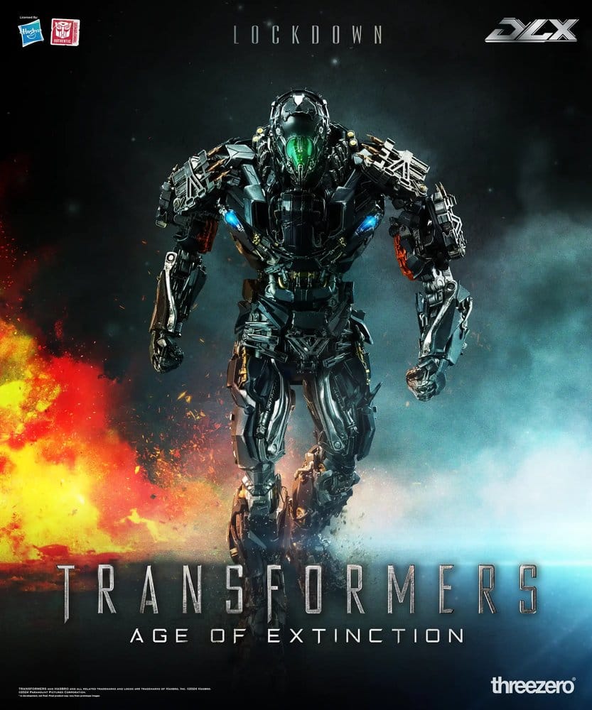 LOCKDOWN FIGURA DLX 24 CM – TRANSFORMERS: AGE OF EXTINCTION – THREEZERO