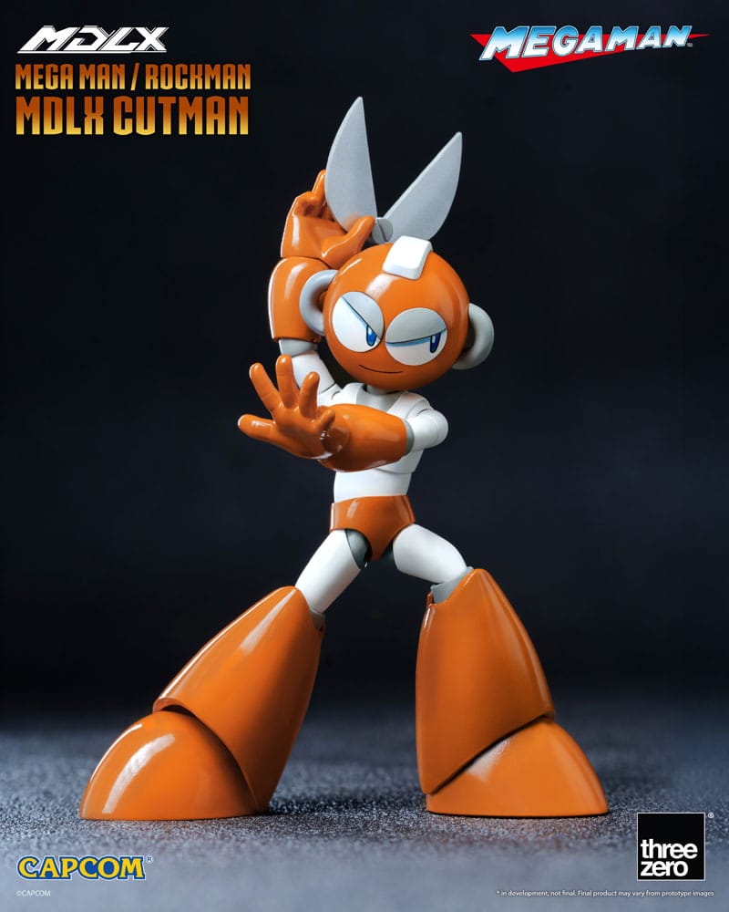 CUT MAN – FIGURA MEGA MAN MDLX 12 CM (THREEZERO)
