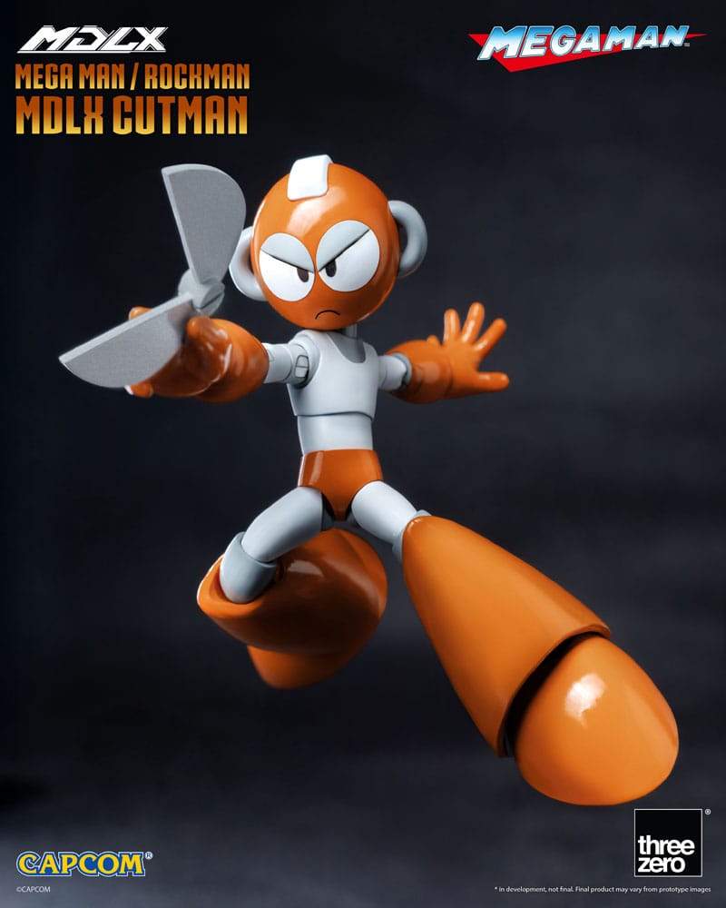 CUT MAN – FIGURA MEGA MAN MDLX 12 CM (THREEZERO)