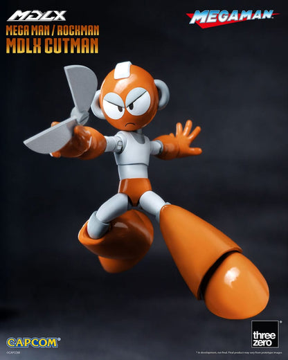 CUT MAN – FIGURA MEGA MAN MDLX 12 CM (THREEZERO)