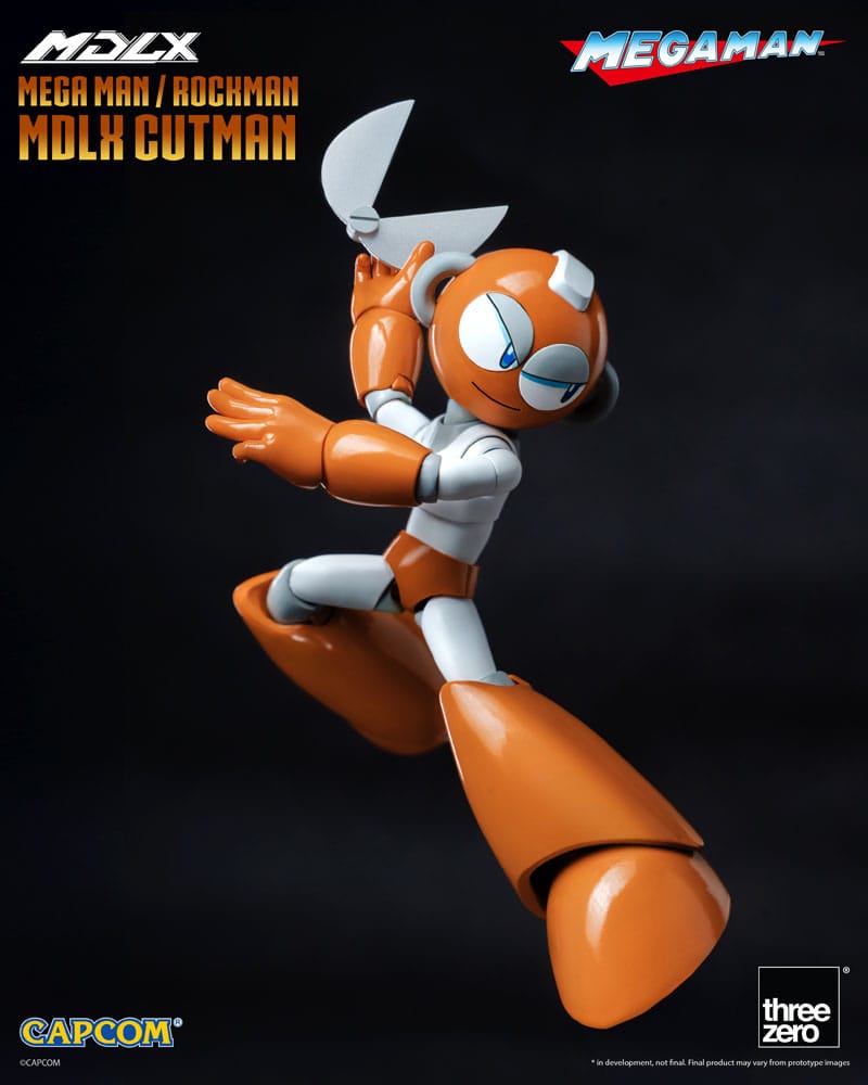 CUT MAN – FIGURA MEGA MAN MDLX 12 CM (THREEZERO)