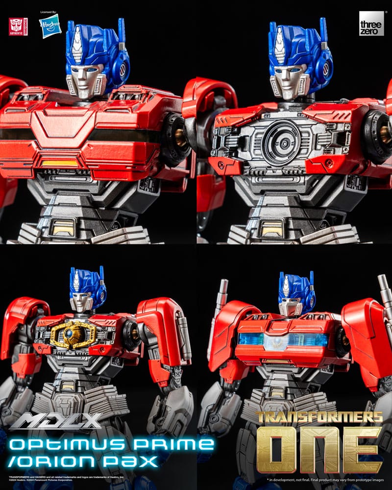 OPTIMUS PRIME / ORION PAX – FIGURA MDLX 16 CM (THREEZERO – TRANSFORMERS ONE)